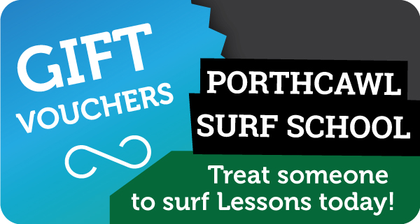 Gift Vouchers - Treat someone to surf lessons with Porthcawl Surf School