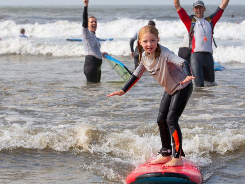 Kids Surf Lessons with Porthcawl Surf
