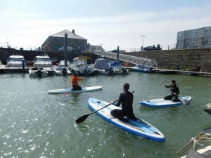 Stand Up Paddle Board Lessons with Porthcawl Surf