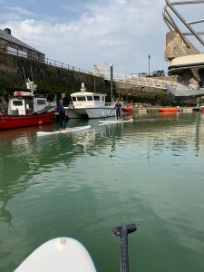 Stand Up Paddle Board Lessons with Porthcawl Surf