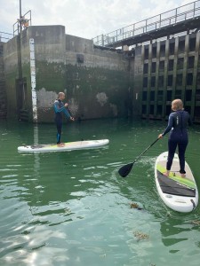 Stand Up Paddle Board Lessons with Porthcawl Surf